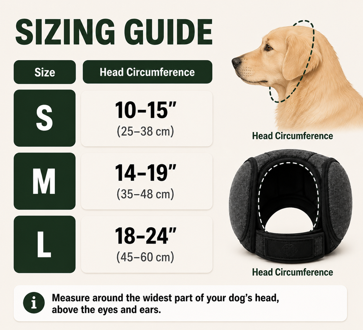 Noise Cancelling Dog Ear Wrap