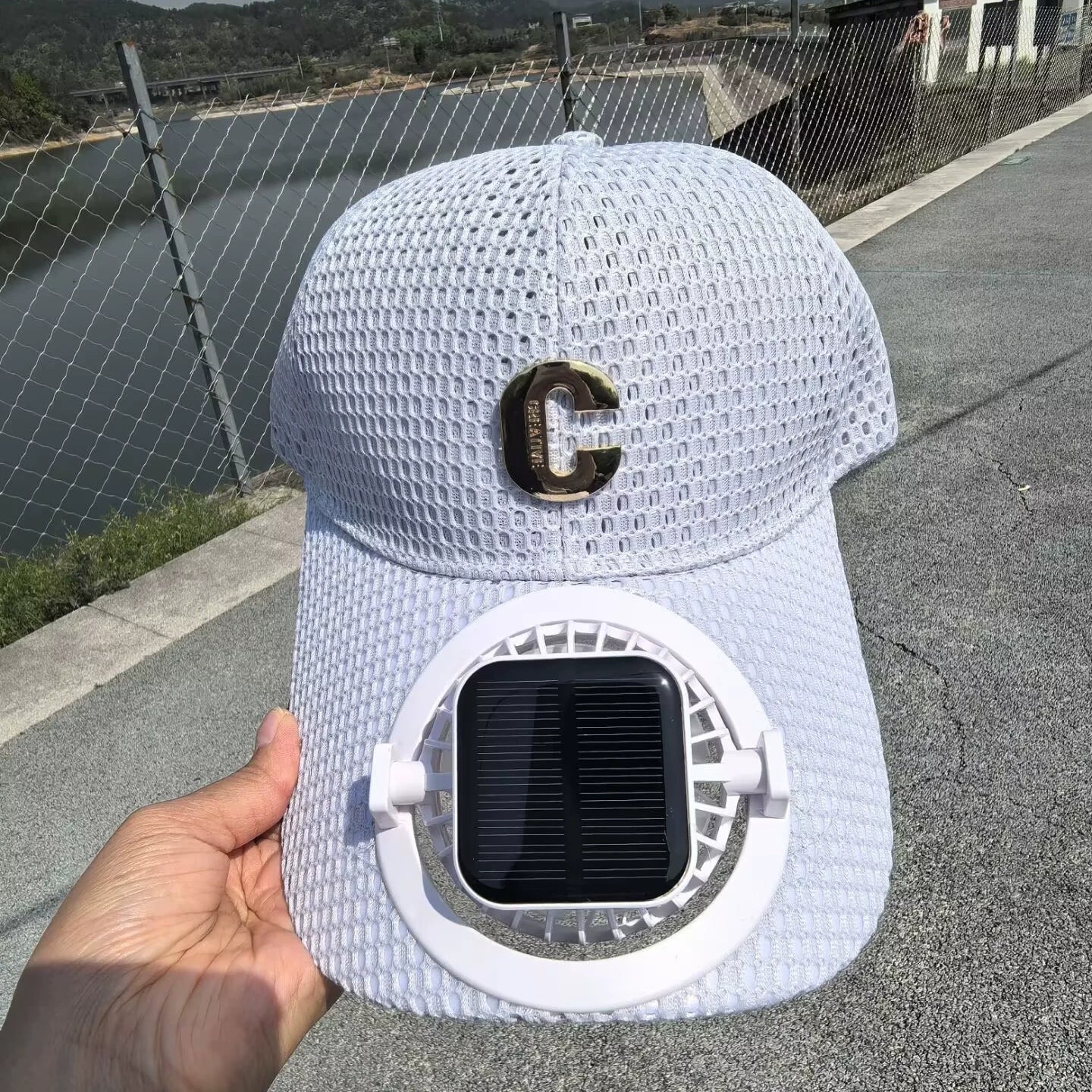 WestPawPets™ Solar Cooling Fan Baseball Cap