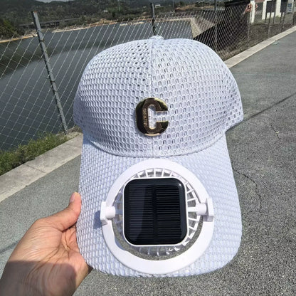 WestPawPets™ Solar Cooling Fan Baseball Cap