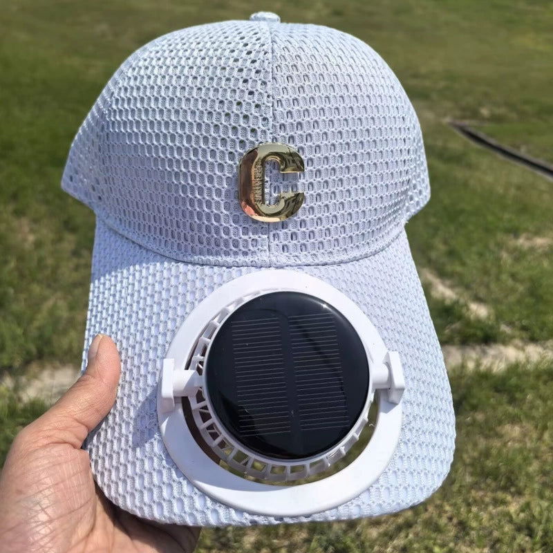 WestPawPets™ Solar Cooling Fan Baseball Cap