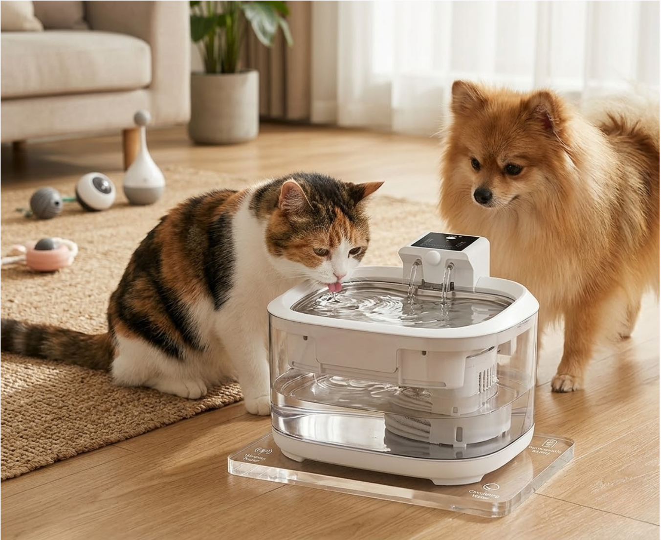 Smart Automatic Pet Water Fountain