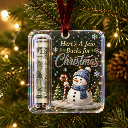 🔥LAST DAY 50% OFF - 🎄Christmas Cash Gift Ornament- Make Cash Feel Like A Real Christmas Gift💵 (📦Buy 4 Free Shipping)