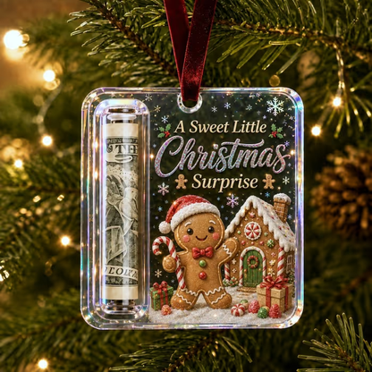 🔥LAST DAY 50% OFF - 🎄Christmas Cash Gift Ornament- Make Cash Feel Like A Real Christmas Gift💵 (📦Buy 4 Free Shipping)