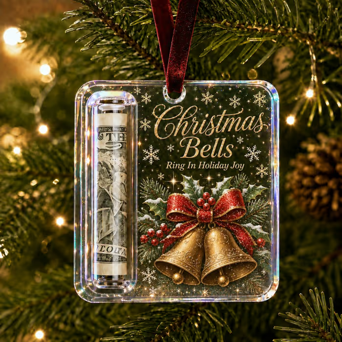 🔥LAST DAY 50% OFF - 🎄Christmas Cash Gift Ornament- Make Cash Feel Like A Real Christmas Gift💵 (📦Buy 4 Free Shipping)