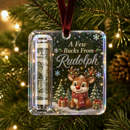 🔥LAST DAY 50% OFF - 🎄Christmas Cash Gift Ornament- Make Cash Feel Like A Real Christmas Gift💵 (📦Buy 4 Free Shipping)