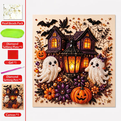 ⚡️ Last Day: 49% OFF – Limited-Edition Halloween Pearl Art DIY Kit 👻✨ Create Spooky-Cute Magic with Tiny Pearls(📦Buy 2 Free Shipping)
