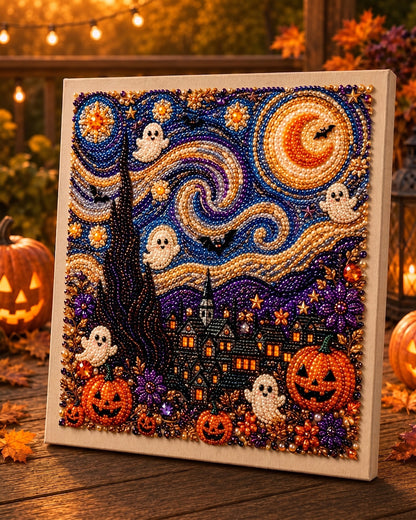 ⚡️ Last Day: 49% OFF – Limited-Edition Halloween Pearl Art DIY Kit 👻✨ Create Spooky-Cute Magic with Tiny Pearls(📦Buy 2 Free Shipping)