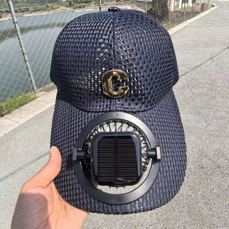 WestPawPets™ Solar Cooling Fan Baseball Cap