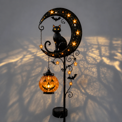 🎃 49% OFF Halloween Pumpkin Moon Stake Lights – Early Bird Deal