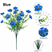 1 Bundle of Blue / 21 flowers