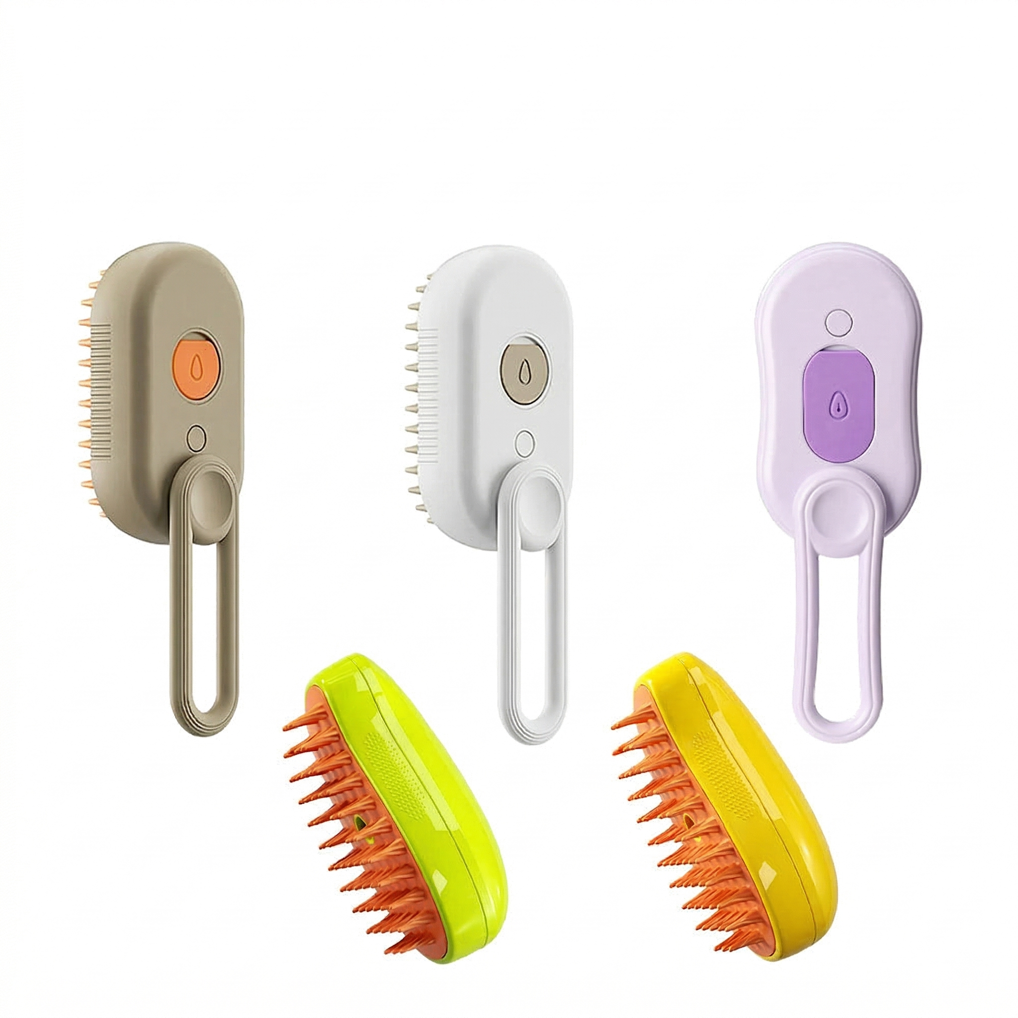 2-in-1 Pet Steam Grooming & Massage Brush
