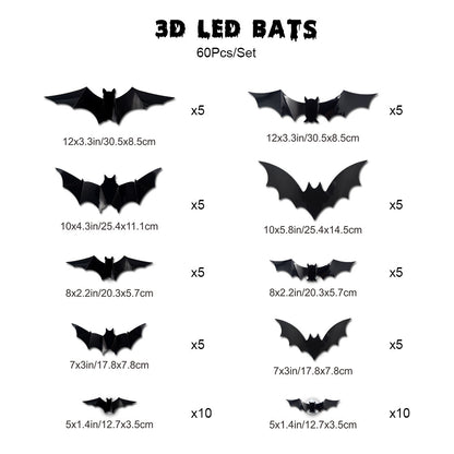 💥 LAST DAY 50% OFF - 3D Bat Light LED - Decorations Buy more, save more — up to 70% off! (📦Free shipping on orders over $45.98)