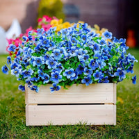 6 Bundles of Blue / 126 flowers