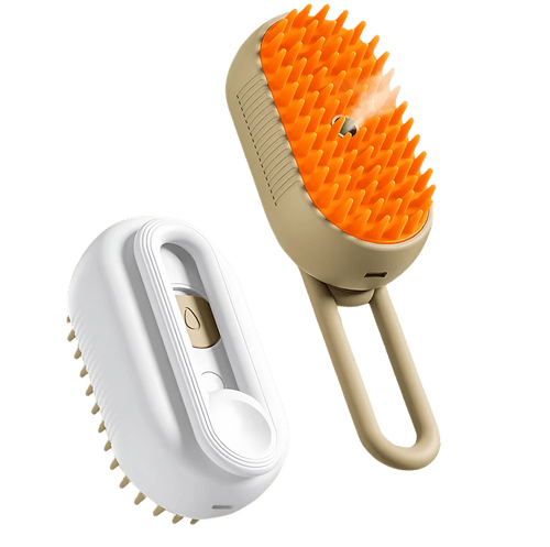 2-in-1 Pet Steam Grooming & Massage Brush