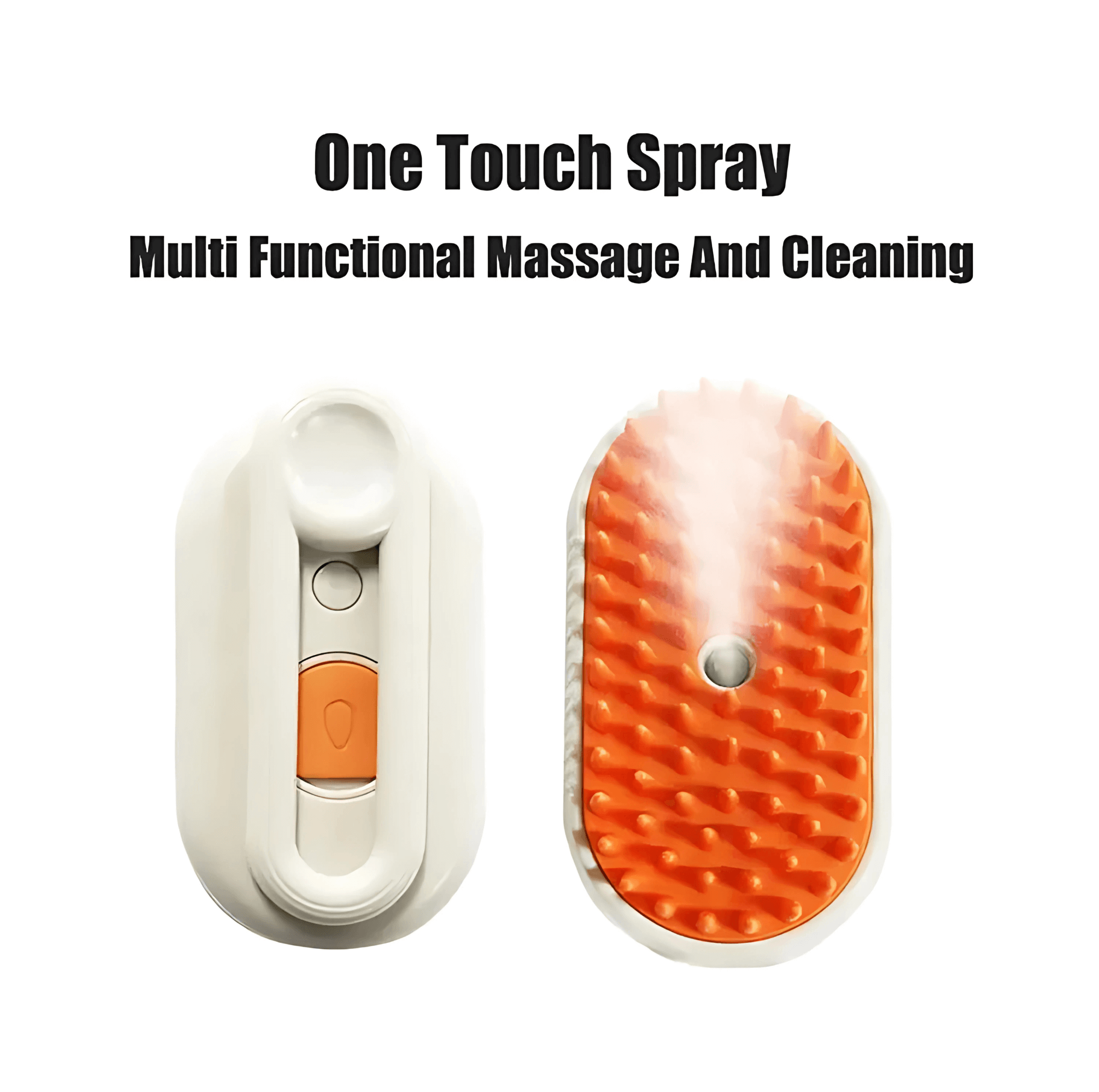 2-in-1 Pet Steam Grooming & Massage Brush