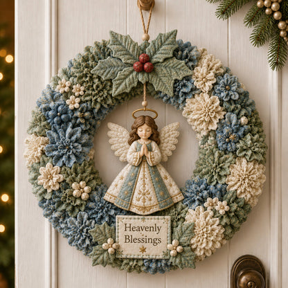 🔥LAST DAY 49% Off Last Day -🎄 3D Fabric Poke Wreath DIY Kit(📦Buy 2 Free Shipping)