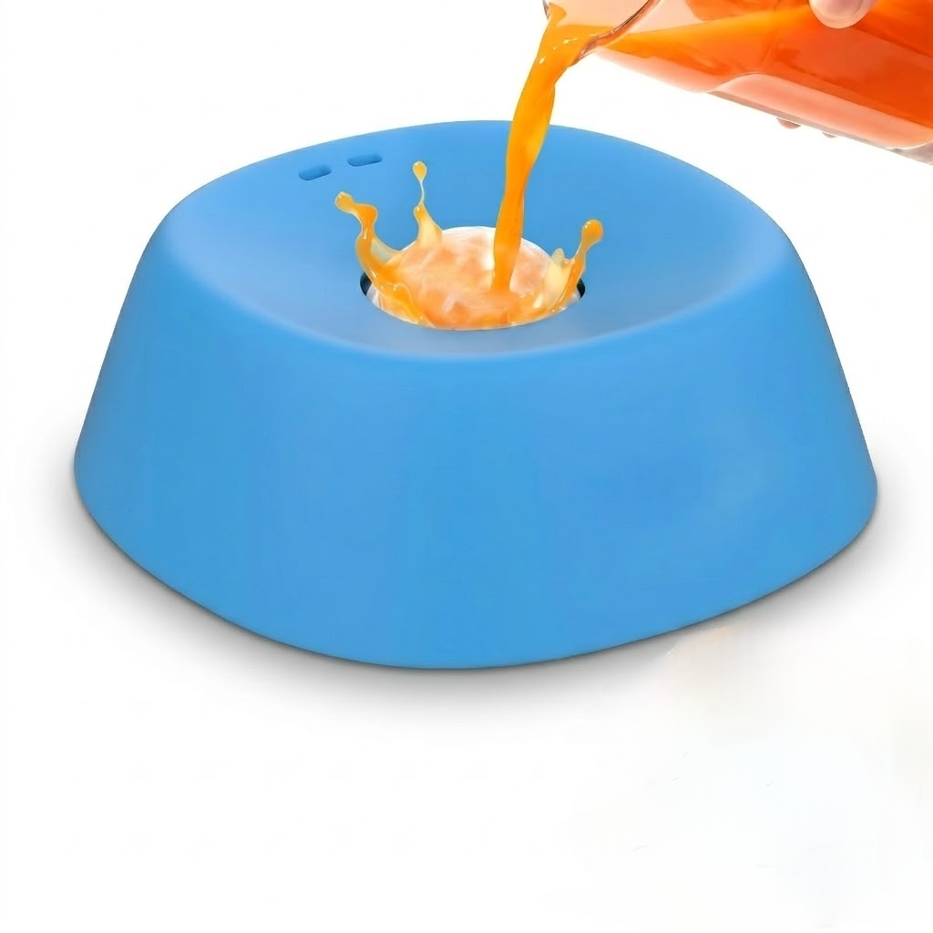 Rolling Anti-Spill Slow Feeder Bowl