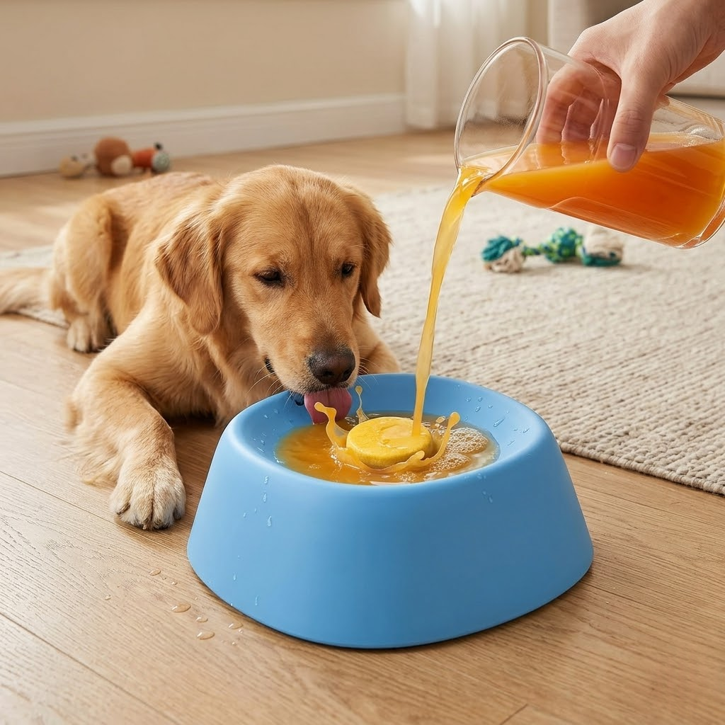 Rolling Anti-Spill Slow Feeder Bowl